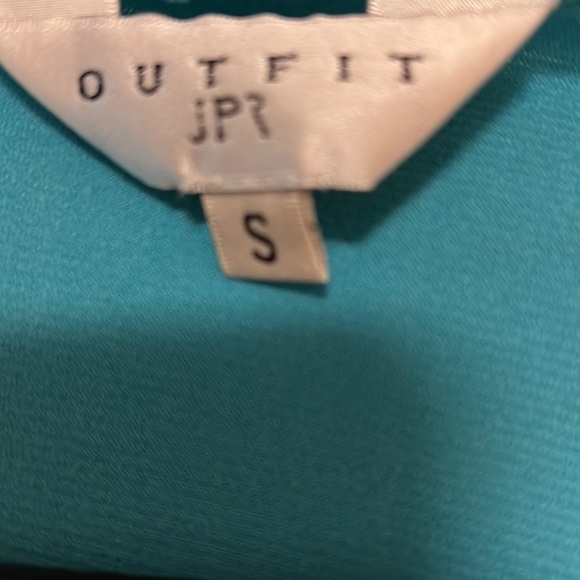 Turquoise tie from top size Small - Picture 2 of 2